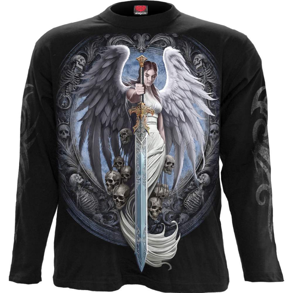 Spiral - Angel Sword Longsleeve shirt - Black